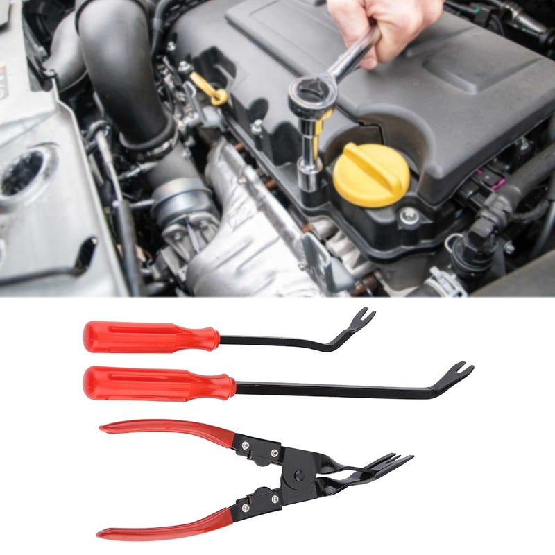 Car Door Removal Tools: 3Pcs Chrome Vanadium Steel - Durable Long Service Life High Reliability Ergonomic Handle Compact Portable for Automotive Repair Professionals Enthusiasts - Image 5