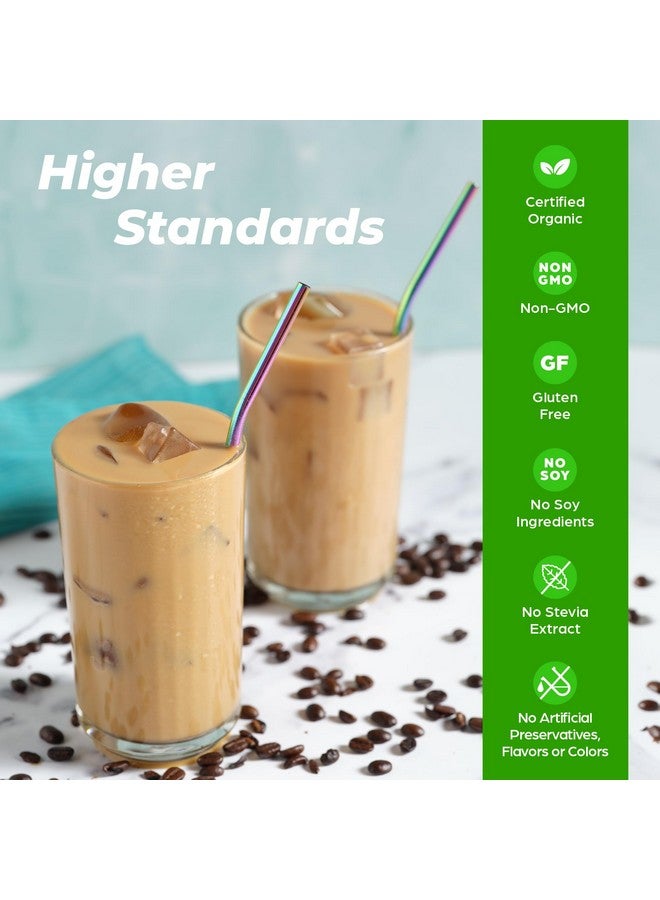 Orgain Organic Vegan Perfect Blend Protein Powder, 20g Clean Plant Protein, 6 Ingredients, <1g Sugar, Gluten Free, Non-GMO; No Artificial Flavors, Stevia Extract, Dairy or Soy Ingredients- Vanilla - Image 4