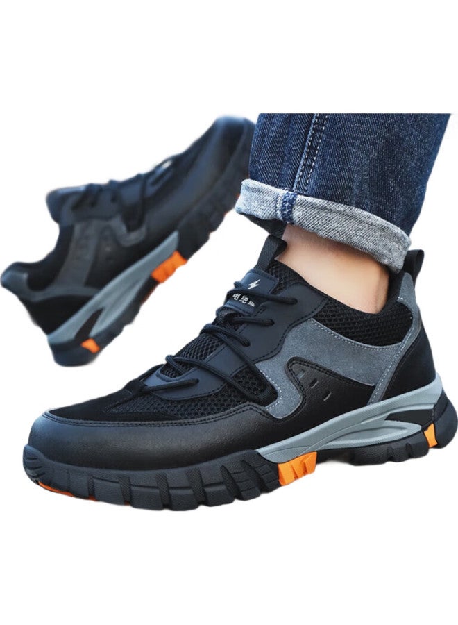 Jingtu Men'S Insulated 10Kv Anti-Smashing Anti-Stabbing Wear-Resistant Odor-Resistant Breathable Safety Electrician Shoes 1109Tkv 43 - Image 1