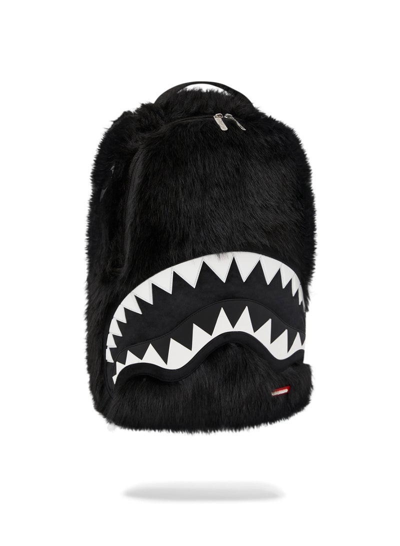 SPRAYGROUND SG FUR CRAY BLACK BACKPACK - Image 2