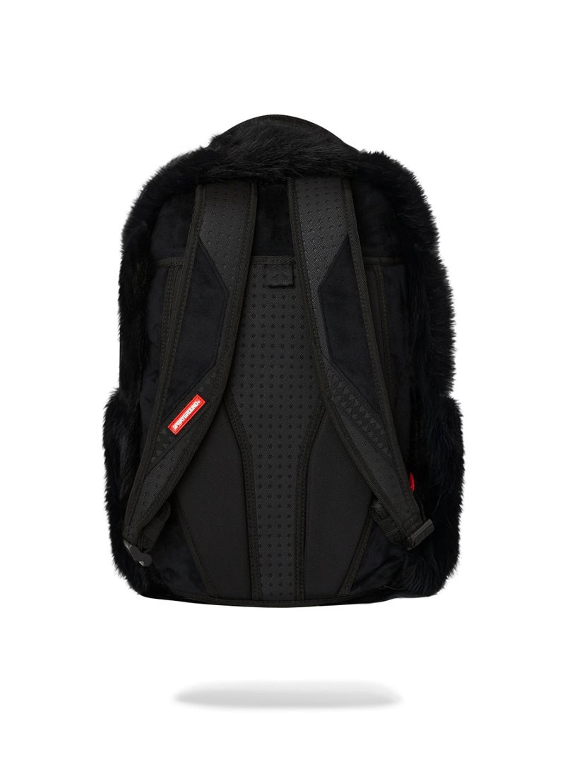 SPRAYGROUND SG FUR CRAY BLACK BACKPACK - Image 4
