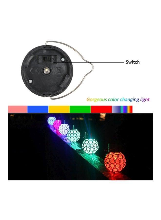 Solar Powered LED Outdoor Lamp Multicolour 8x11centimeter - Image 4
