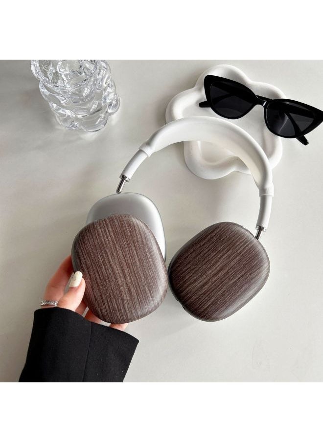 Generic - For Apple AirPods Max Headset Case Max Wood Grain Headset Bluetooth Headset Case-color:Headphone Cover-Applicable Models:For Apple AirPodsMax - Image 1