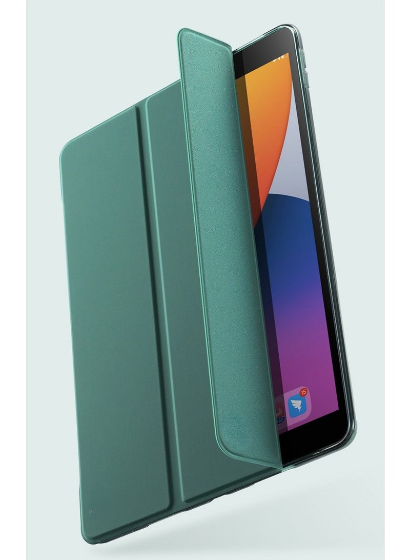 Case Compatible with Lenovo Idea Tab Pro 12.7 inch 2025 (TB375FC/TB375XU/TB375XC), Slim Three-fold Bracket Cover, Soft Silicone Smart Flip Tablet Case, Auto Wake/Sleep - Image 2