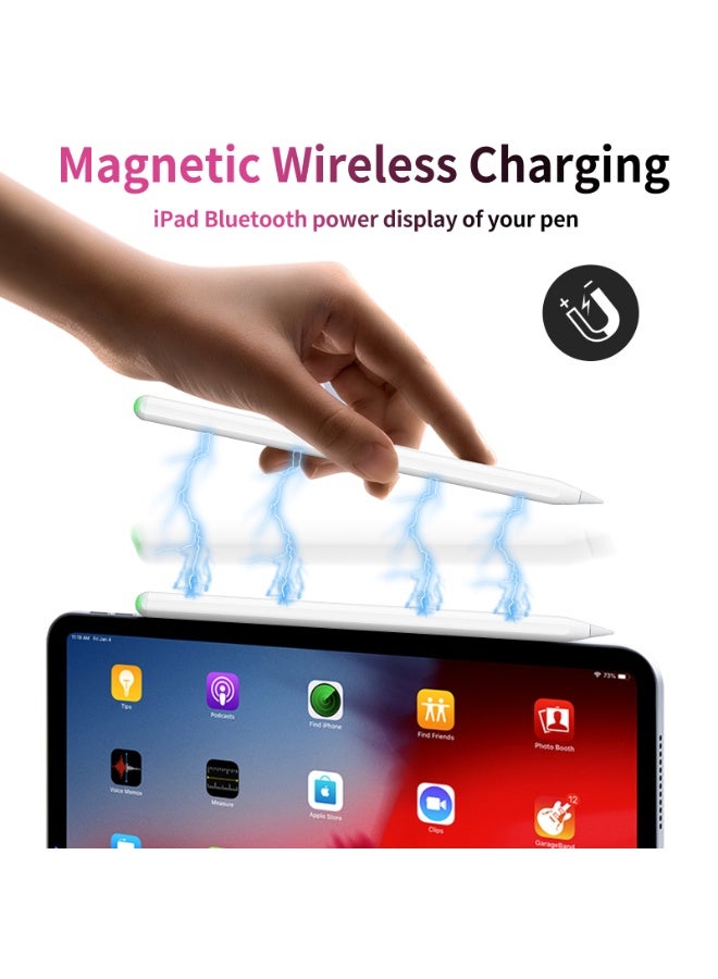 Kingone Touch Pen for iPad (Wireless Charging), Compatible with Apple Pencil, iPad Pen, Stylus Pen, Ultra High Sensitivity, Ultra Fine, Lightweight, Supports Tilt Sensing, Malfunction Prevention (Black) - Image 4