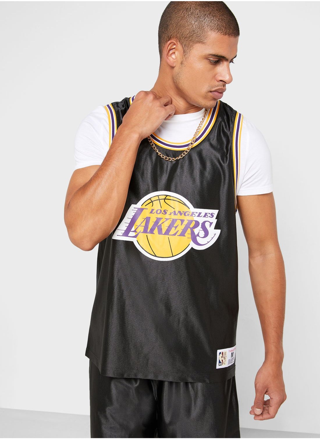 Buy Nike Black Los Angeles Lakers T-Shirt for Men in Bahrain