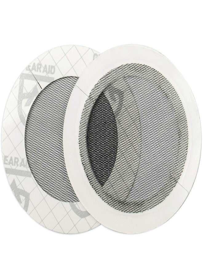GEAR AID Tenacious Tape Mesh Patches for Repairing Holes in Tents, Bug Screens, Mosquito Netting, No-See-ums and More, 3” Rounds - Image 1