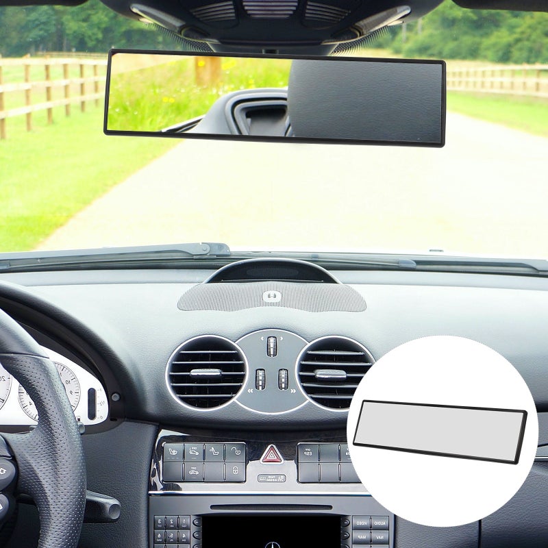 🚗 مرآة سيارة خلفية بتصميم موسع لزيادة الرؤية والسلامة - Image 1