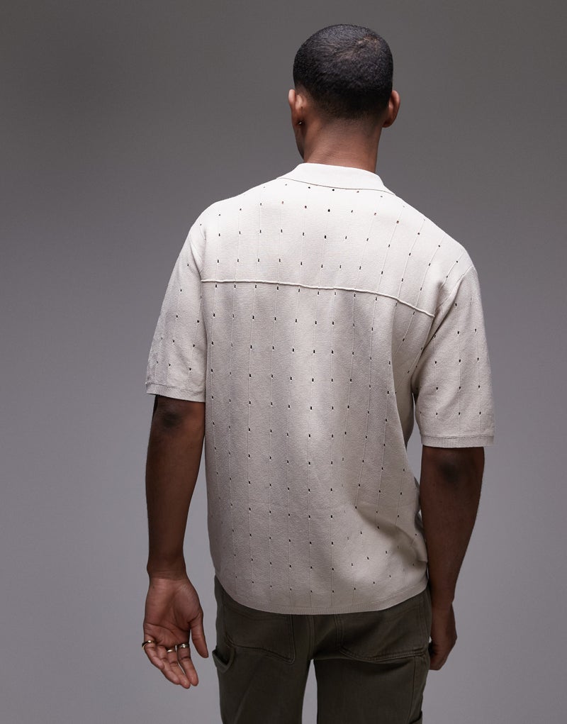 TOPMAN Knitted Shirt  - Image 2