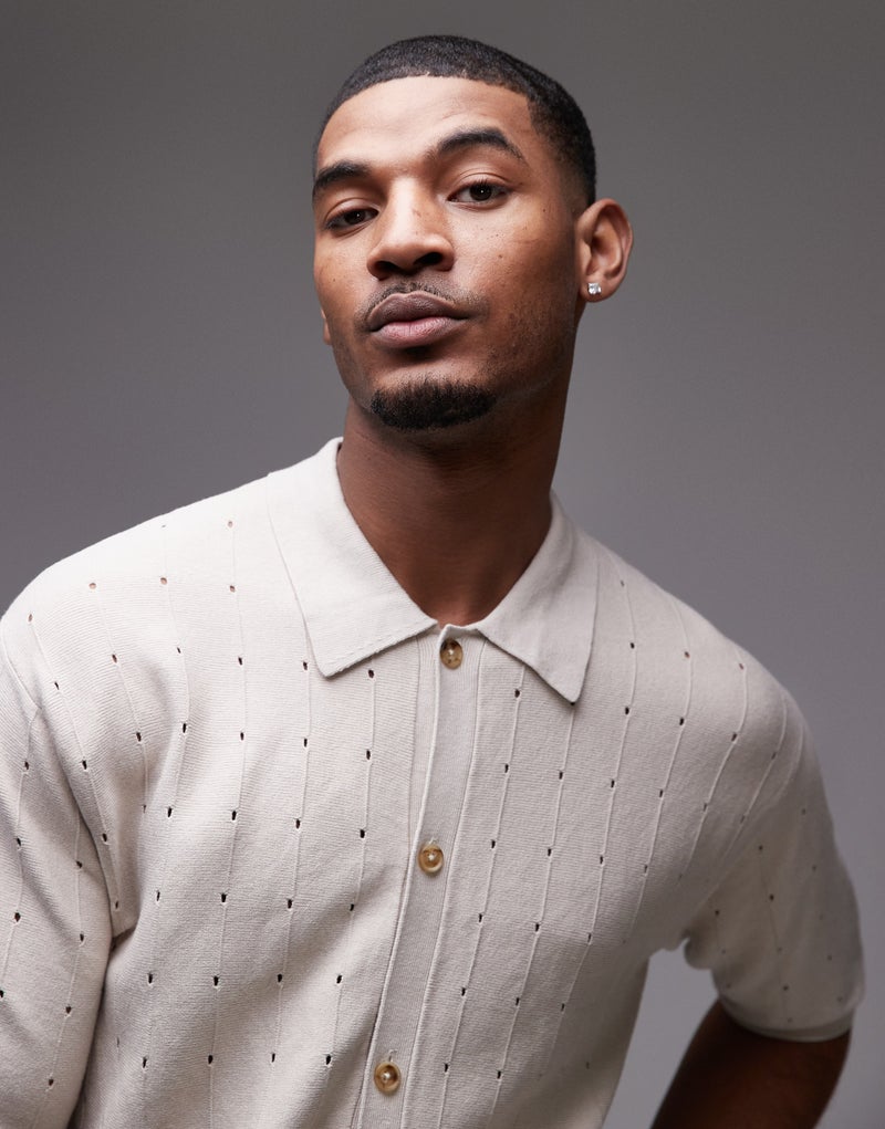 TOPMAN Knitted Shirt  - Image 3