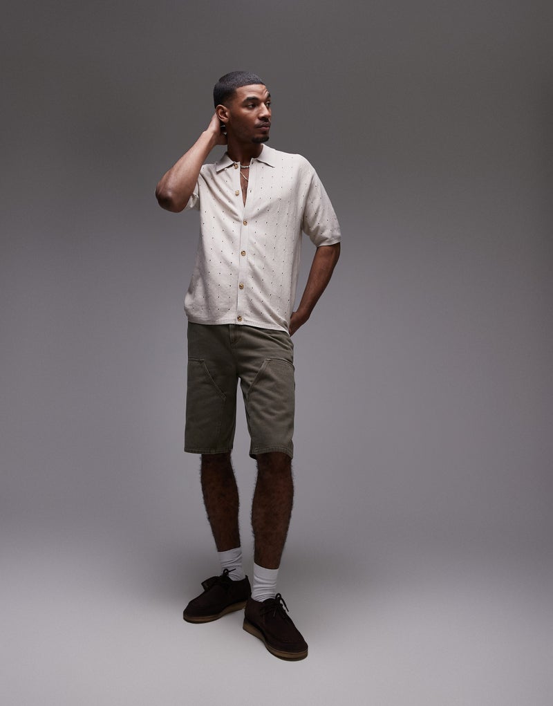 TOPMAN Knitted Shirt  - Image 4