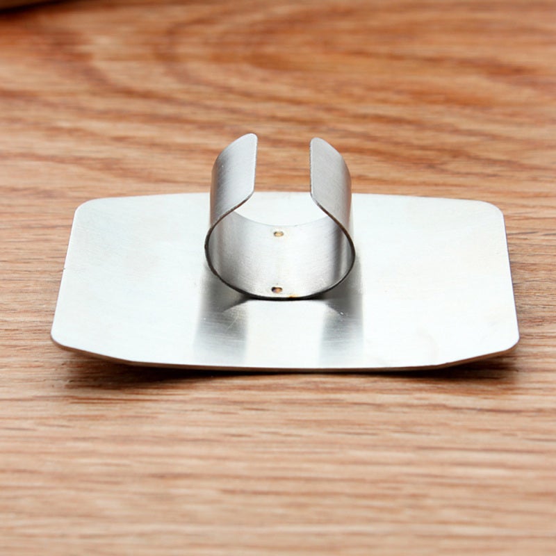 1 PC 304 Stainless Steel Finger Protector Hand Slicing Cutting Guard Shield Safe Kitchen Cooking Tool Gift Gadget - Image 3