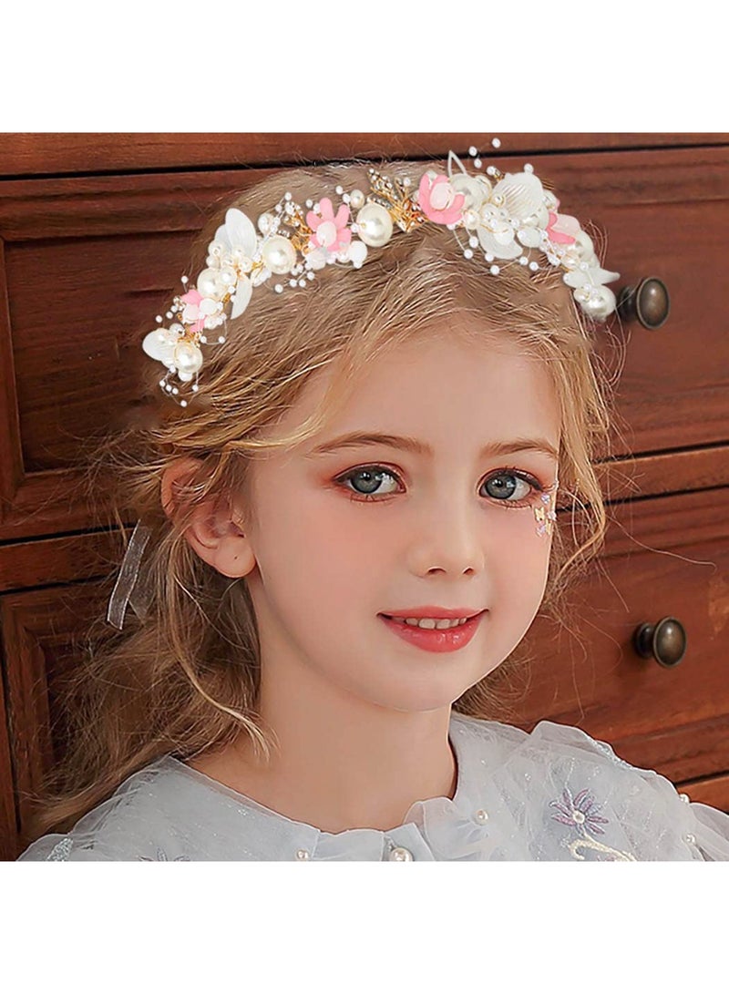 Girls' Hair Band Headdress, Children's Hairpin Clips at the Back of the Head, Anti-Slip Headband and Hair Accessories for Styling, Fashionable Girls' Hair Accessories for Hair Management  - Image 2
