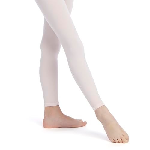 Danskin Little Girls' Footless Tight, Theatrical Pink, S/I (4-7) - Image 5