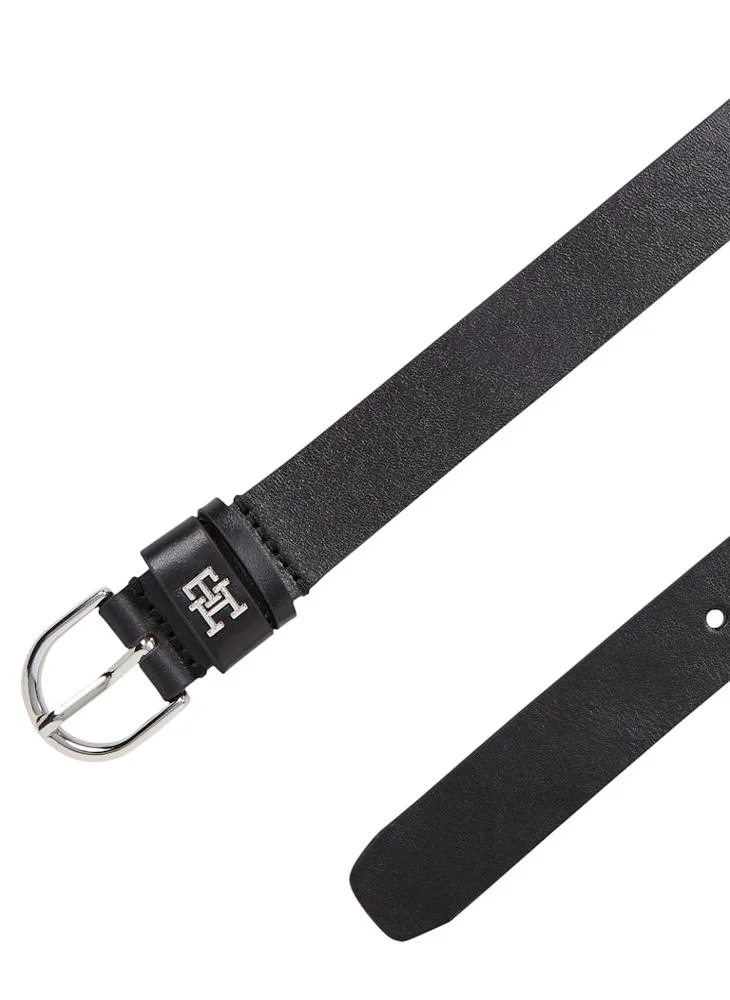 TOMMY HILFIGER ADJUSTABLE LEATHER BELT