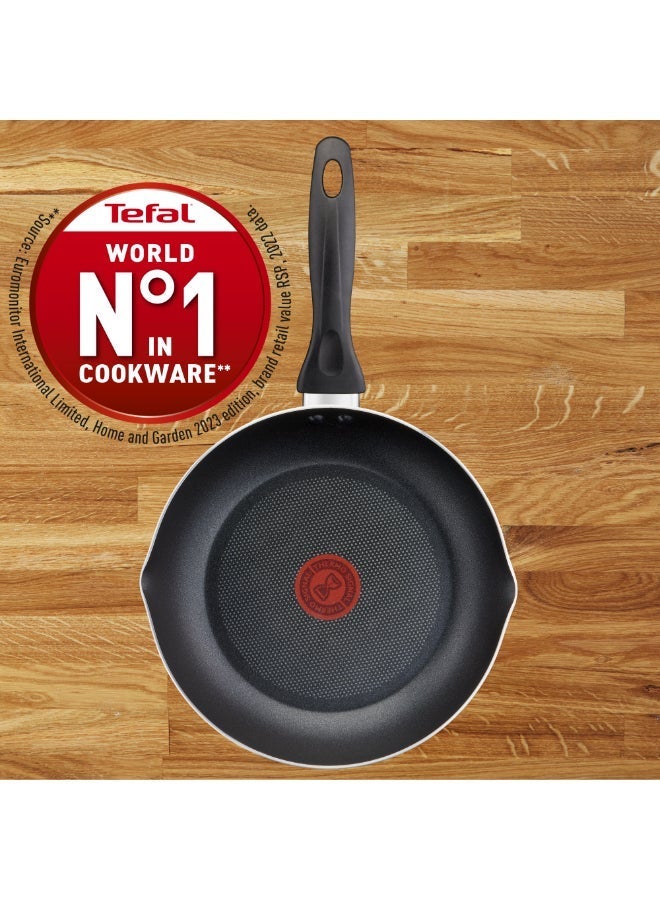 T-FAL Simply Cook Cookware 12-Piece Set, Red Surprise Mix - Image 4