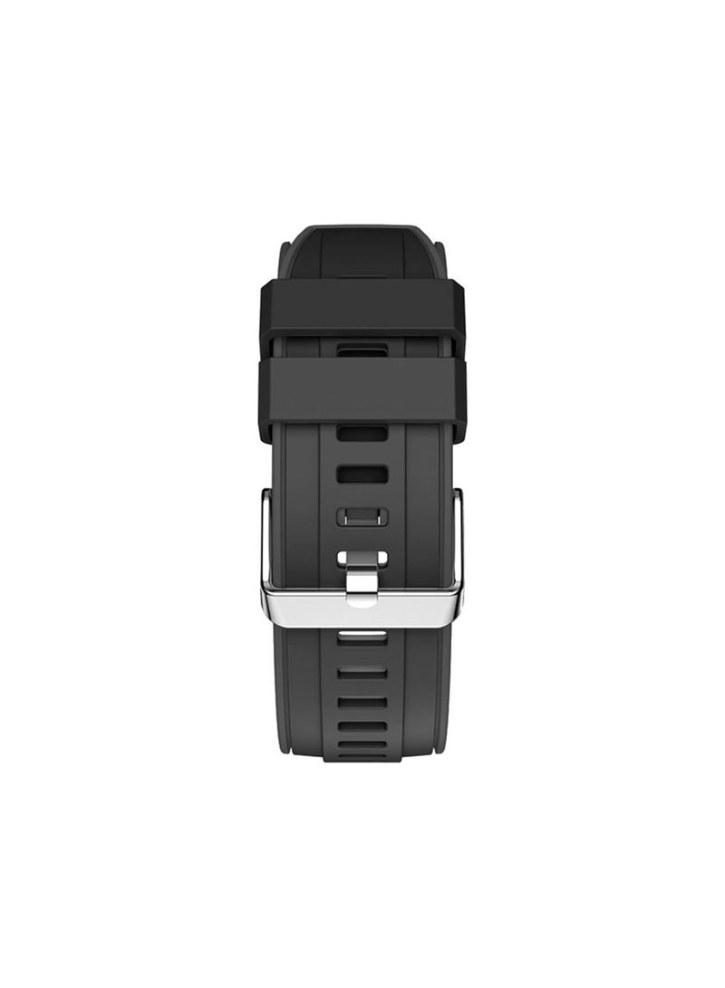 Soft Silicone Strap Replacement Bands For Huawei Gt4 41mm - Black - Image 3