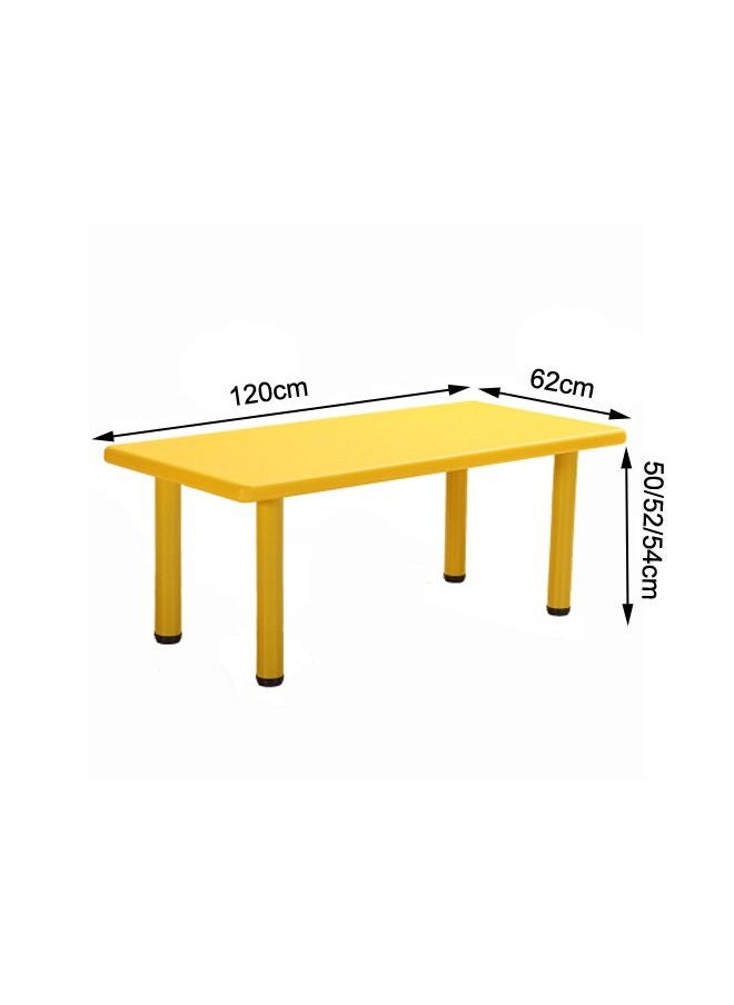 JSAITOYS - Kids Plastic Table with Removable Legs Plastic Rectangle Table - Image 1