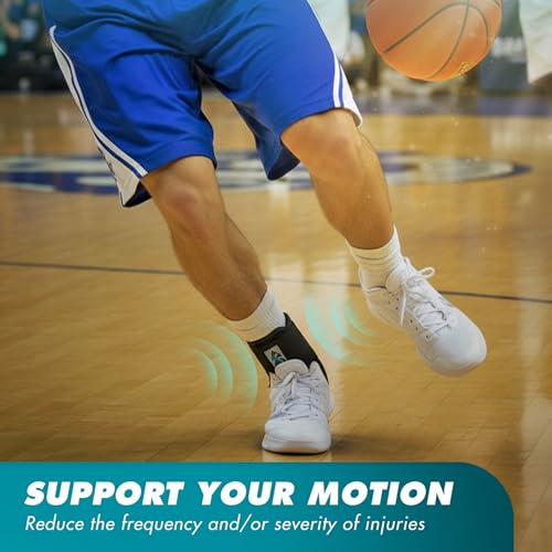 Med Spec ASO Ankle Stabilizer (XX-Large, Black) – Ankle Brace for Sprained Ankle and Peroneal Tendonitis, Orthopedic Ankle Support for Men, Women, Adults, Teens and Kids, Sports Injury Recovery, 264017 - Image 5