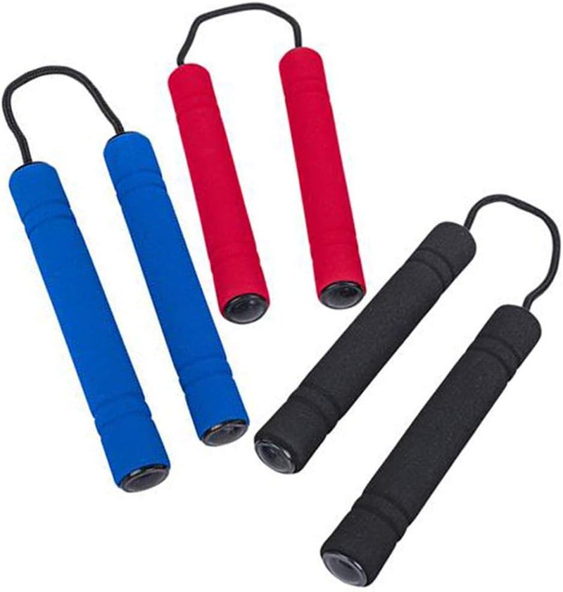 Art Creativity Foam Toy Nunchucks for Kids in Assorted Colors (Set of 3) Training Nunchucks Toys with Soft Handles, Best Gift for Boys and Girls - Image 1