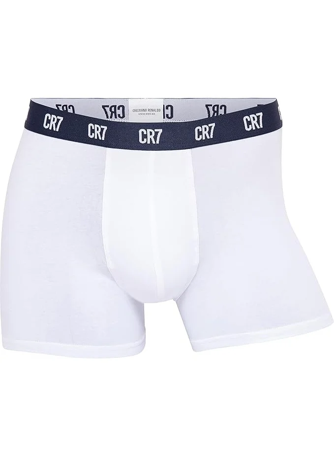 CR7  Men’s Boxer Shorts (3 Pack) – Cristiano Ronaldo Men’s Sportswear Underwear with Tag-Free Comfort & Durable Fit for Men | Best Price UAE