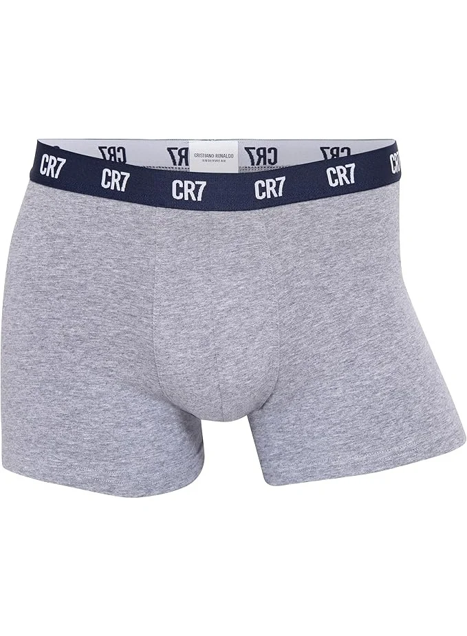 CR7  Men’s Boxer Shorts (3 Pack) – Cristiano Ronaldo Men’s Sportswear Underwear with Tag-Free Comfort & Durable Fit for Men | Best Price UAE