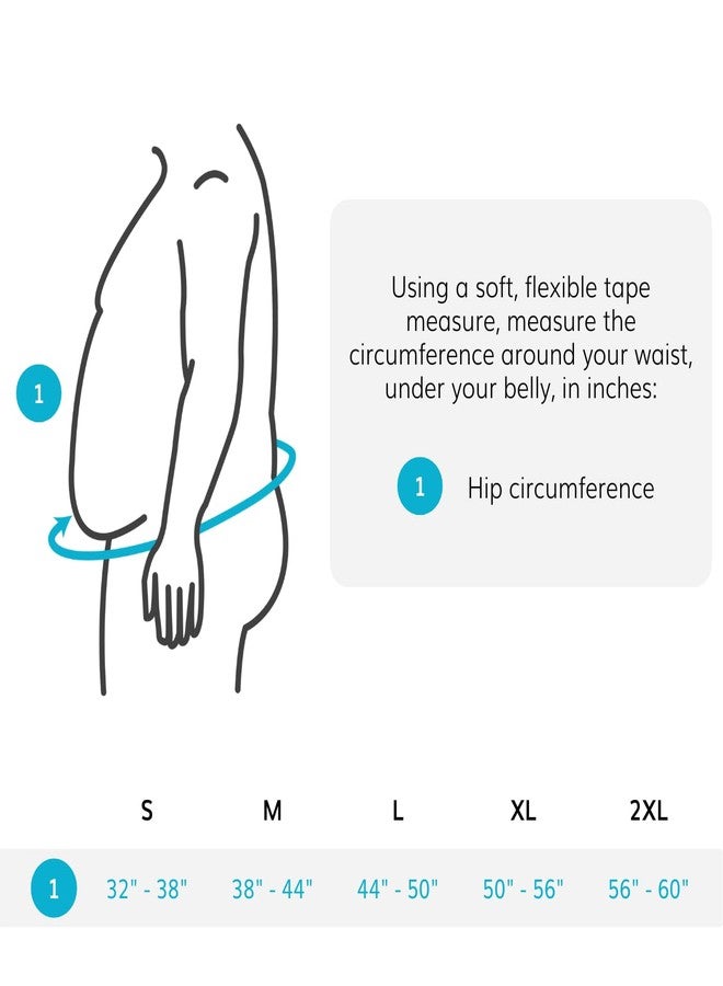 BraceAbility Obesity Belt Stomach Holder - Plus Size Men and Women's Big Belly Support Band Girdle for Hanging Stomach, Pendulous Abdominal Support, Lower Tummy Fat Lifter Pannus Sling (2XL) - Image 2