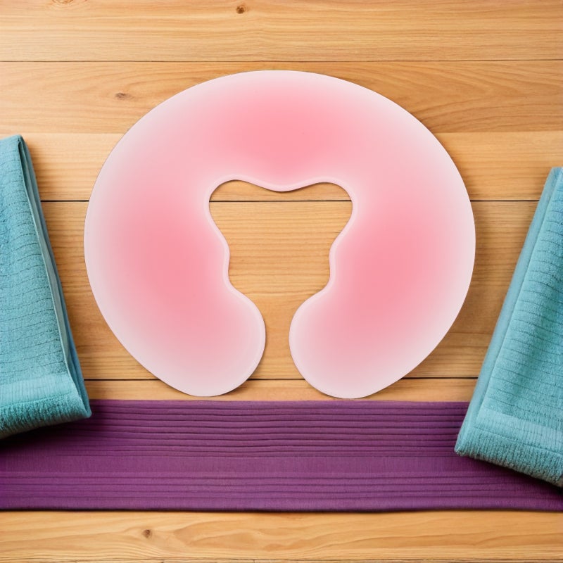 Silicone U-Shaped Face Down Pillow for Table Beauty Salon Facial Spa Cushion Soft Headrest Pad for Skin Care and - Image 3
