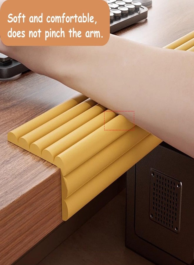 SWILAK 2 MTR Silicon Corner Guards, Edge Corner Guard for Kids, Edge Safety Bumpers Protector Safe Corner Cushion for Stair, Self-Adhesive Thicken Corner Protectors Bumper Strip 2M (B-Gold) - Image 3