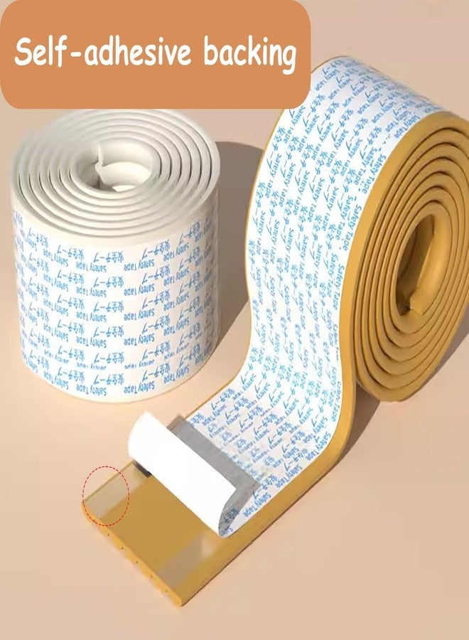 SWILAK 2 MTR Silicon Corner Guards, Edge Corner Guard for Kids, Edge Safety Bumpers Protector Safe Corner Cushion for Stair, Self-Adhesive Thicken Corner Protectors Bumper Strip 2M (B-Gold) - Image 4