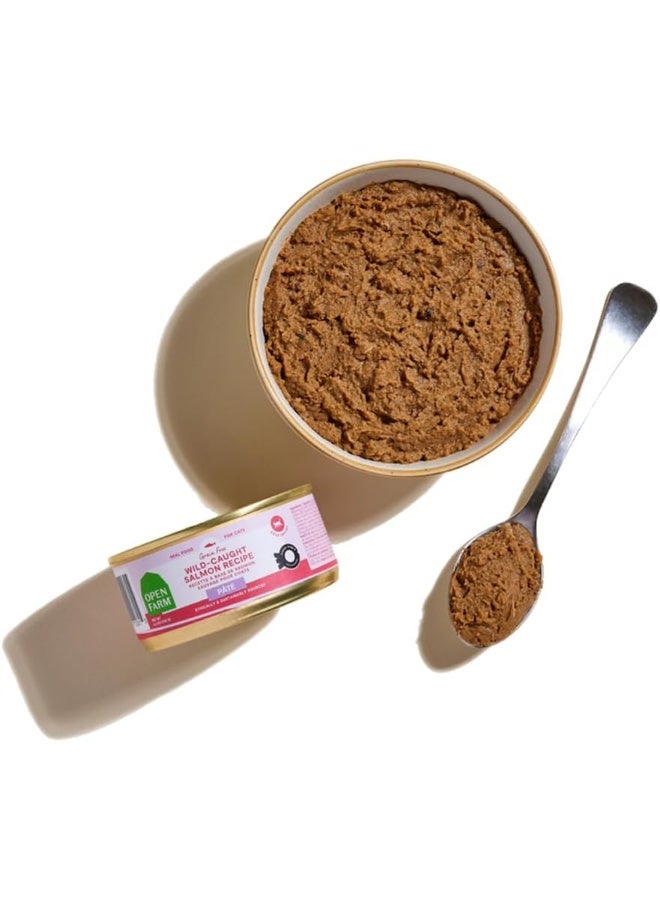 Open Farm Wild Caught Salmon Pate Wet Cat Food - 150G - Image 2