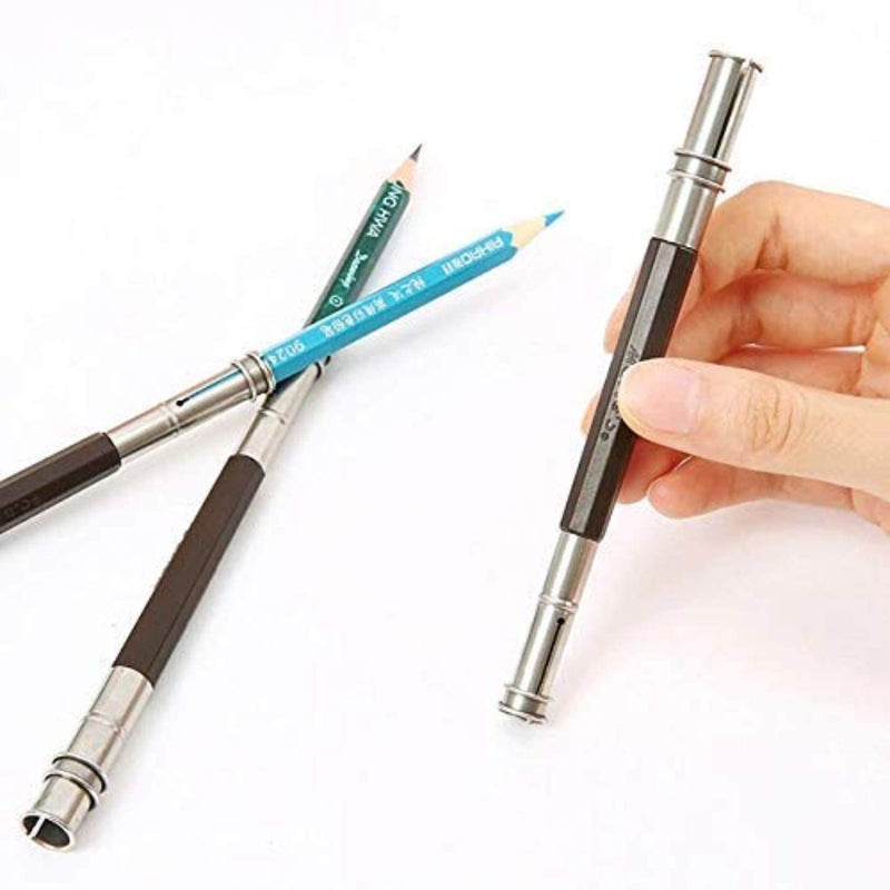 Prescent Art Set of 6 pc Paper Stump and 1 Pencil Extender Sketching Drawing Shading - Image 4