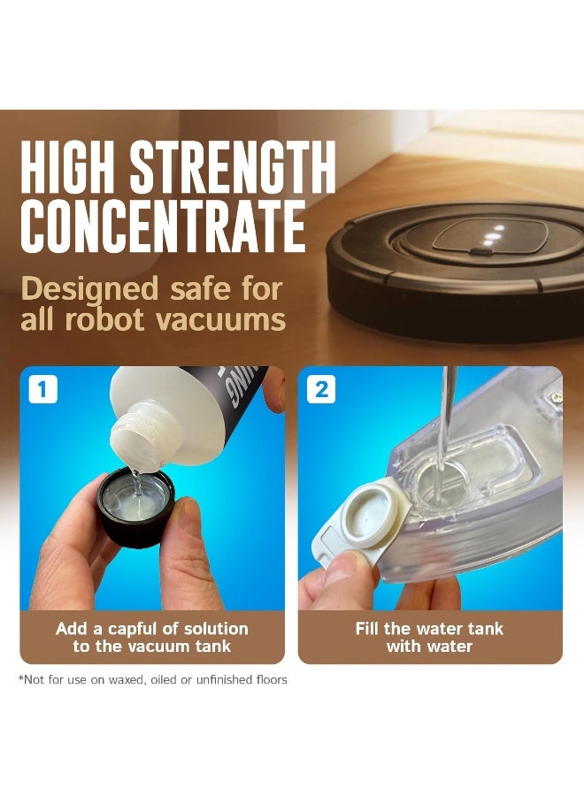 مركز تنظيف الأرضيات بالمكنسة الروبوتية ساموريلي - متوافق مع روبوروك، تينيكو، آي فلور، إلخ - 75 استخدام لكل 8 أونصة - خشب صلب ومتعدد الأسطح - صنع في الولايات المتحدة الأمريكية - غير سامة، خالية من الرواسب - Image 4