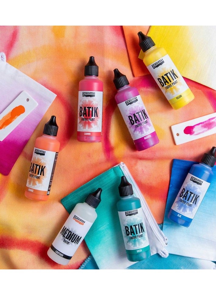 بينتارت طلاء قماش للباتيك 80 مل أحمر - Image 2