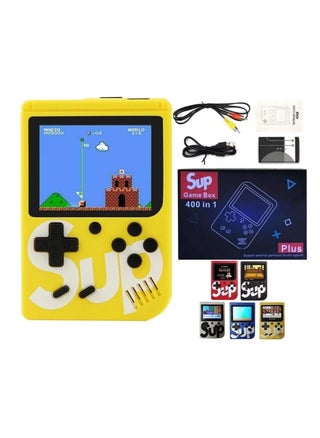 SUP Game Box Plus 400 in 1 Retro Mini Gameboy Game Console 3.0 Inch - Portable - Rechargeable - Single Player - pzsku/Z3D49C8D265F856210A85Z/45/_/1691828764/d77a5983-c48c-4b27-be70-568e7e79d396