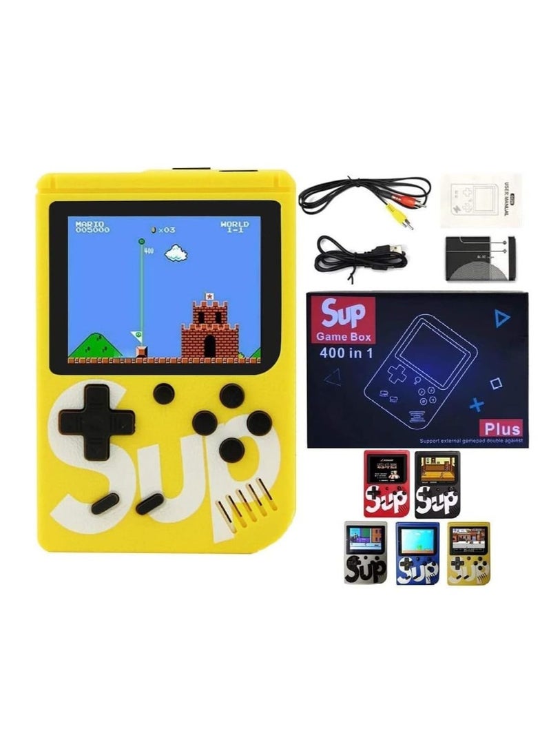 SUP SUP Game Box Plus 400 in 1 Retro Mini Gameboy Game Console 3.0 Inch - Portable - Rechargeable - Single Player 