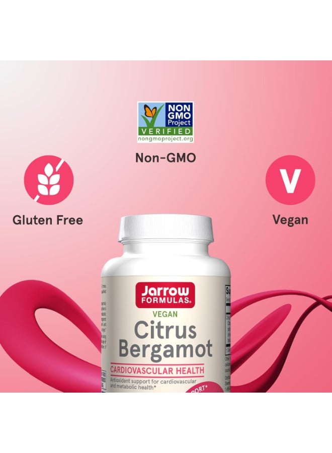 jarrow formulas Vegan Citrus Bergamot, 60 Veggie Capsules (500 mg per Capsule) - Image 5