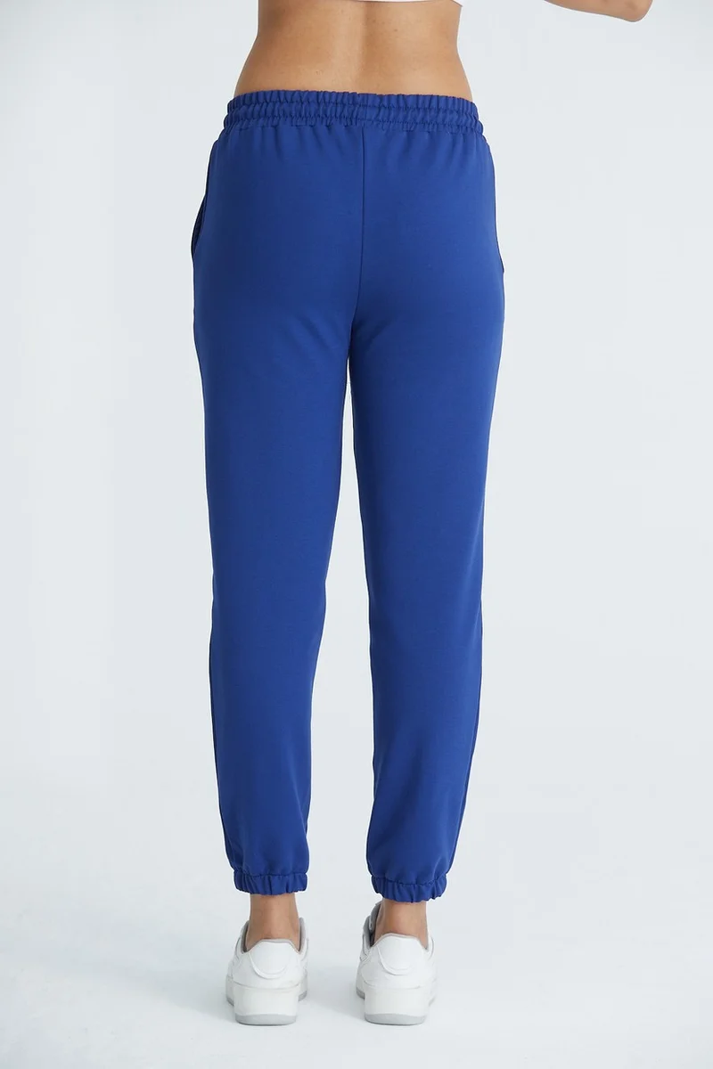 Twenty3 Women's Basic 2 Thread Lycra Regular Fit Sweatpants with Elastic Legs