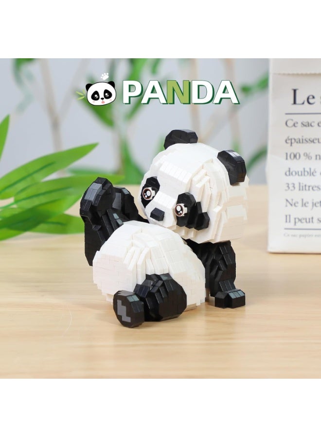 Panda Mini Building Blocks Animals Sets for Goodie Bags, 1154 PCS Micro Mini Panda Building Toy Bricks for Adults, Party Favors for Kids 12+ 14+, Birthday Gift for Boys Girls, Carnival Prizes - Image 4