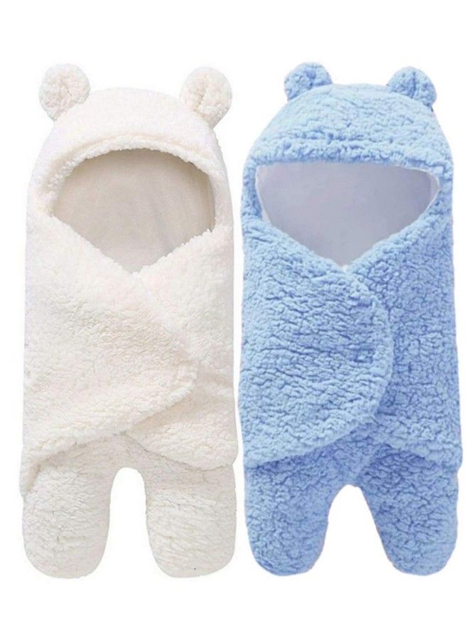 Brandonn Baby Blankets New Born Combo Pack Of Wearable Wrapper Sleeping Bag For Baby Boys And Baby Girls (76 Cm X 70 Cm 0 6 Months) Pack Of 2 - Image 2