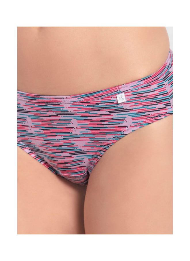 JOCKEY - Jockey 1410 Women Medium Coverage Super Combed Cotton Mid Waist Bikini with Concealed Waistband Pack of 3 - Image 1