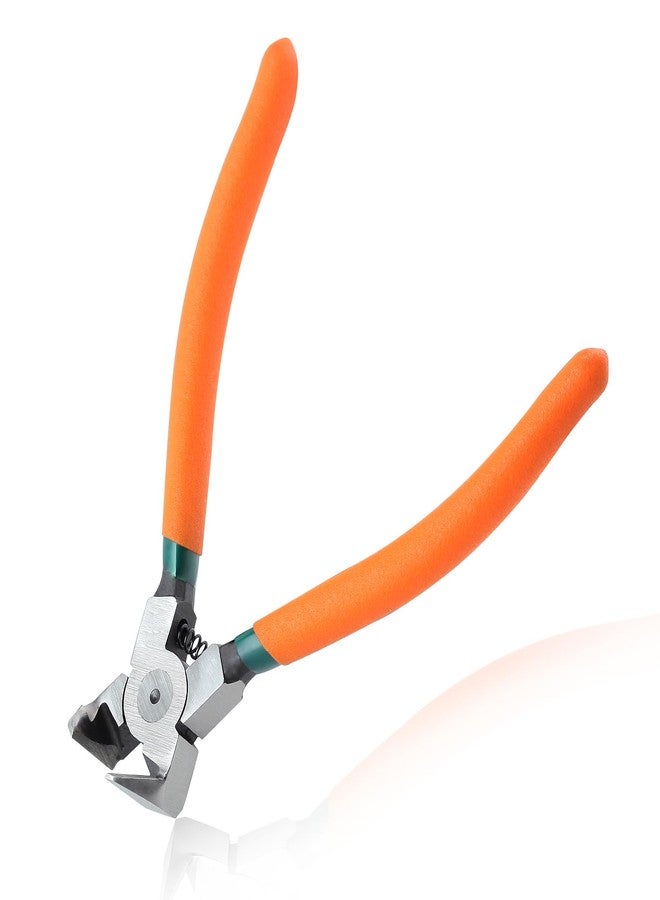 كماشة LEONTOOL قطرية للقطع البلاستيكي المسطح، وقواطع أسلاك بزاوية 90 درجة للصناعات اليدوية، وقواطع أسلاك جانبية، وقواطع أسلاك مسطحة، كماشة قطع مسطحة لصناعة المجوهرات، والأجهزة الإلكترونية، والنماذج، والزهور - Image 1