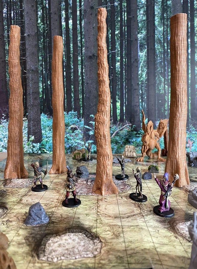 Extruded Gaming Towering Redwood Trees - Image 5