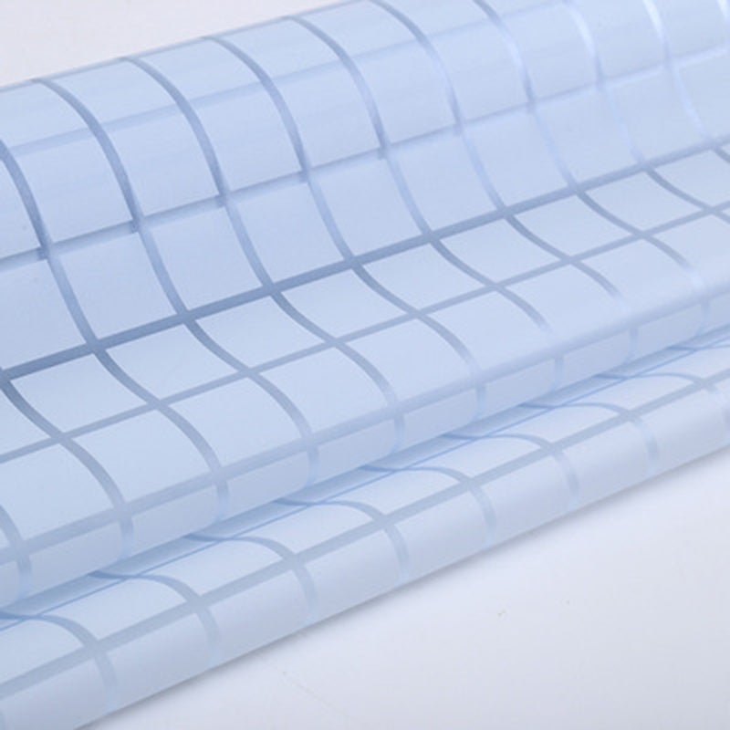 2 Rolls White Frosted Self-Adhesive Glass Film Simple Window Sticker for Home Kitchen Bathroom Office (Assorted Color) - Image 3