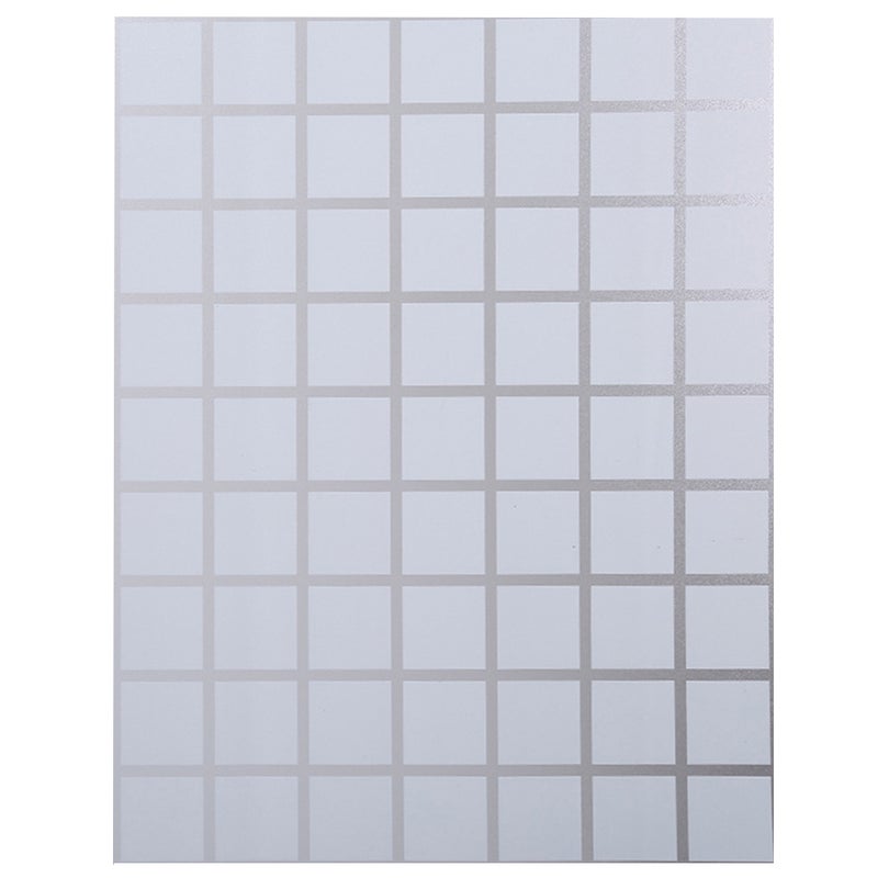 2 Rolls White Frosted Self-Adhesive Glass Film Simple Window Sticker for Home Kitchen Bathroom Office (Assorted Color) - Image 2