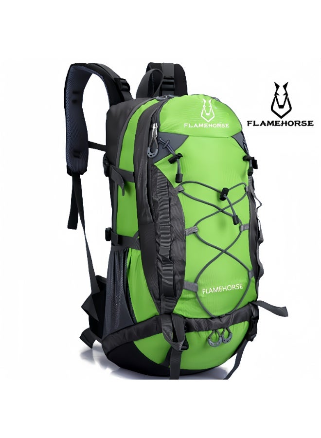 FLAMEHORSE New Outdoor Mountaineering Bag 50L Travel Backpack Sports Backpack Water-Proof Nylon Travel Bag - Image 1