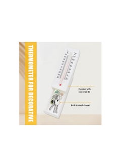 SYOSI Key Cabinet Outdoor, Hide a Key, Thermometer Decorative Hide a Key Diversion Hidden Compartment Secret Hidden Storage, Key Hider Outdoor, Secret Hiding Containers for Coins, Money and Key(2 Pack)  - Image 4