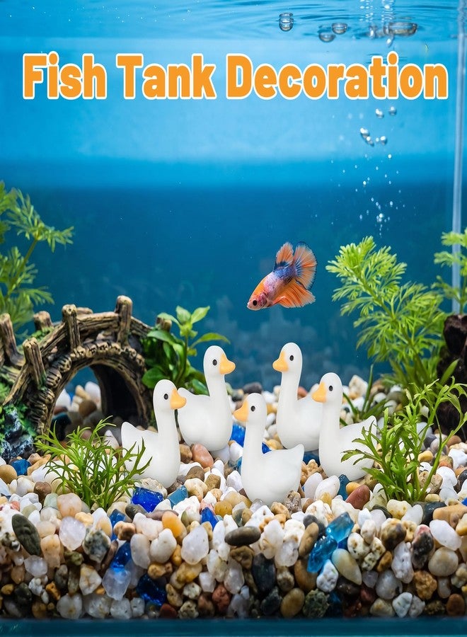 HaiFafafaing 90 Pcs Tiny Gooses, 0.7 Inch Mini Resin Goose for DIY Crafts - Image 5