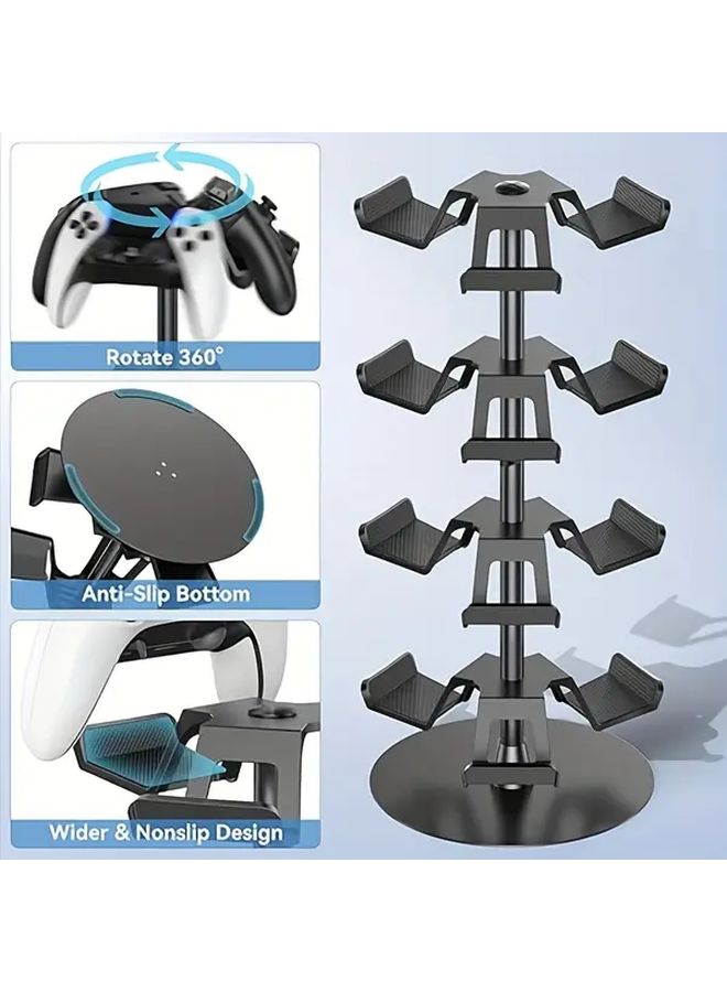 حامل تحكم دوار قابل للتعديل بأربع طبقات لـ PS4 و PS5 و Switch و Xbox - Image 5