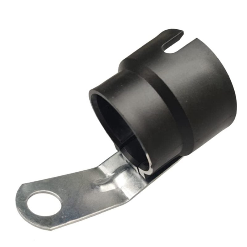 Trailer Bracket Black ABS Plastic & Metal - Durable Wear Resistance Easy Screw-On Installation Trailer Plug Adapter for 7-Pin 13-Pin RV UTV Applications - Image 1